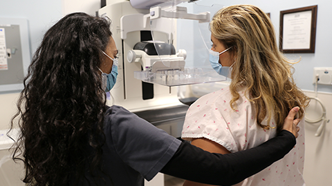 mammogram exam