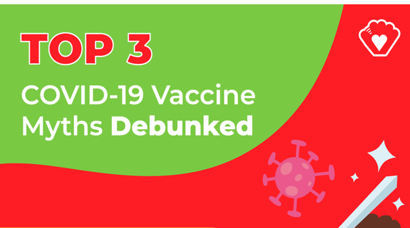 top 3 vaccine myths debunked
