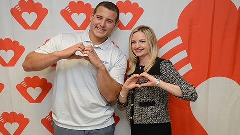 Anthony Rizzo and Caitlin Stella