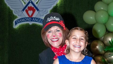 Lotsy Dotsy and Charlotte Nathanson at 2022 Joe D Fairy Tale Ball