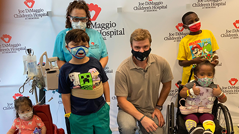 Aleksander "Sasha" Barkov and Joe D patients
