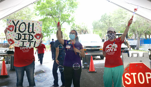COVID Testing for Children at C.B. Smith Park
