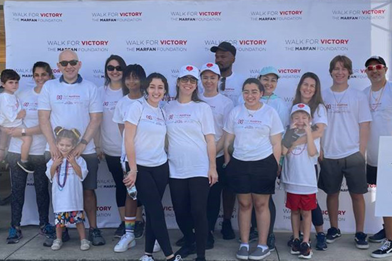 Marfan Walk participants at T.Y. Park in Hollywood, FL