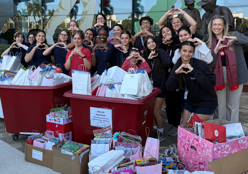 Franklin Academy donation drop-off
