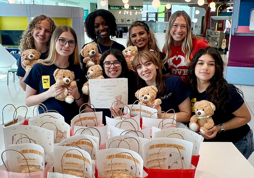 Franklin Academy — Adopt-a-Teddy Day
