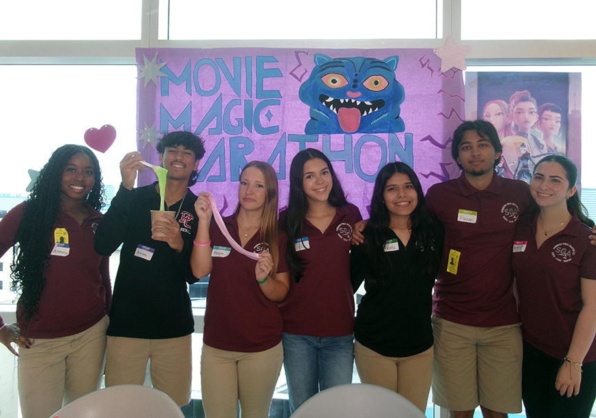 Pembroke Pines Charter High School​ - Student Government Association​ - K-Pop Demon Hunters–themed event in the Zone