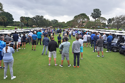 Players at 2024 Conine All-Star Golf Classic