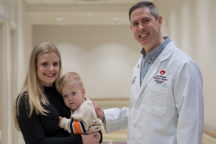 Dr. Laurence Davidson, Emily and Casey