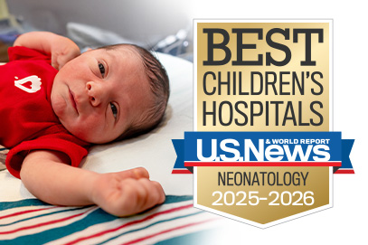 Joe DiMaggio Children’s Hospital has been named a U.S. News & World Report 2025-26 Best Children’s Hospital for Neonatology