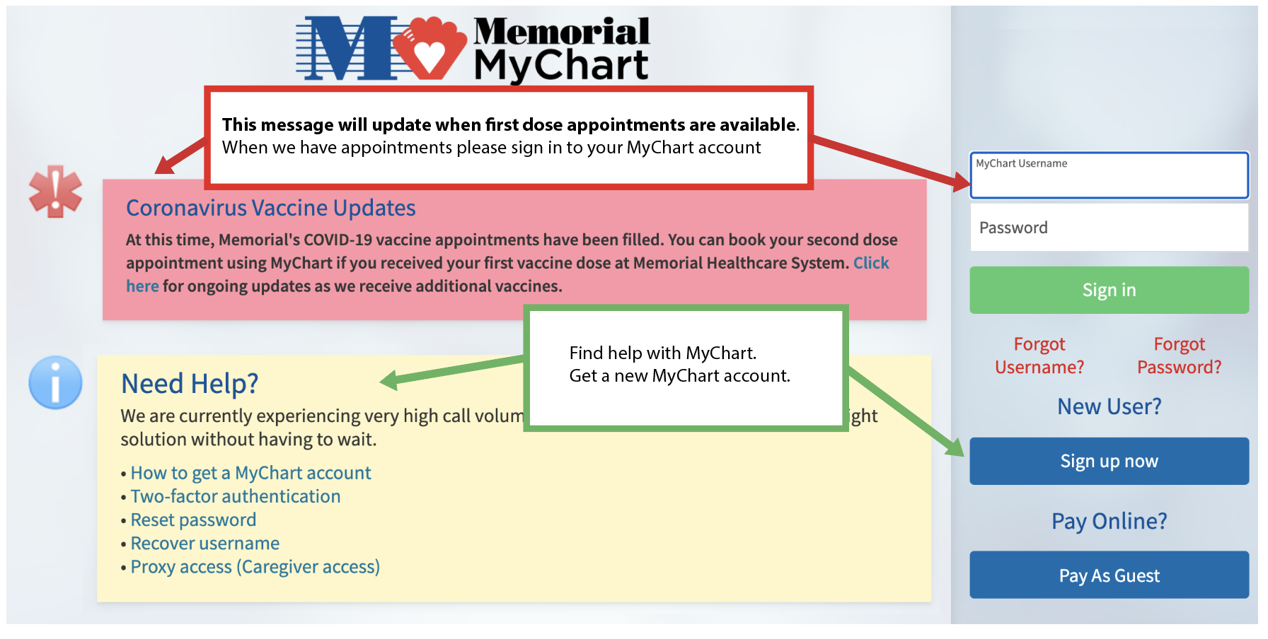 MyChart Vaccine Guide | Joe DiMaggio Children's Hospital