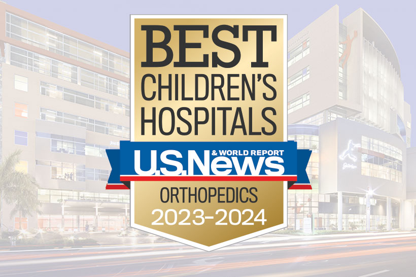 Best Children's Hospitals Orthopedics Badge 2022-2023